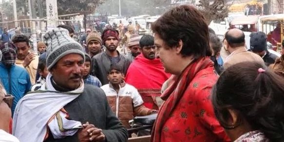 प्रियंका गांधी की अपील: मौक़ा गर्मी या चर्बी नहीं, भर्ती निकालने वालों को दीजिए